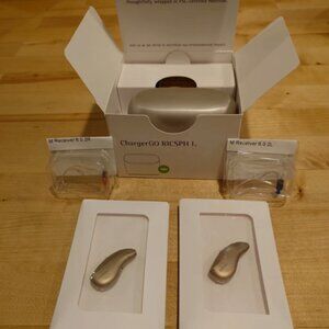 New pair Phonak Infinio I90 Sphere with Charger and all accessories